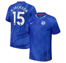 Maillot de Foot Chelsea FC N.Jackson 15 Tenue Domicile 2025/26