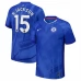 Maillot de Foot Chelsea FC N.Jackson 15 Tenue Domicile 2025/26