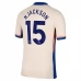 Maillot de Foot Chelsea FC N.Jackson 15 Tenue Extérieur 2024/25