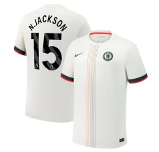 Maillot de Foot Chelsea FC N.Jackson 15 Tenue Extérieur 2025/26