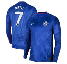 Maillot de Foot Chelsea FC Neto 7 Tenue Domicile 2025/26 Manche Longue