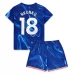 Maillot de Foot Chelsea FC Nkunku 18 Enfant Tenue Domicile 2024/25