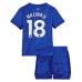 Maillot de Foot Chelsea FC Nkunku 18 Enfant Tenue Domicile 2025/26