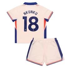 Maillot de Foot Chelsea FC Nkunku 18 Enfant Tenue Extérieur 2024/25