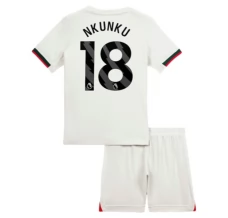 Maillot de Foot Chelsea FC Nkunku 18 Enfant Tenue Extérieur 2025/26