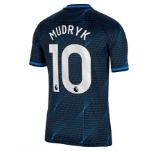 Maillot de Foot Chelsea Mudryk 10 Tenue Extérieur 2023/24