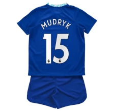 Maillot de Foot Chelsea Mudryk 15 Enfant Tenue Domicile 2022/23