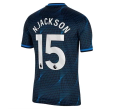 Maillot de Foot Chelsea N.Jackson 15 Tenue Extérieur 2023/24