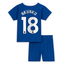 Maillot de Foot Chelsea Nkunku 18 Enfant Tenue Domicile 2023/24