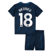 Maillot de Foot Chelsea Nkunku 18 Enfant Tenue Extérieur 2023/24