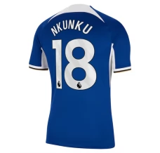 Maillot de Foot Chelsea Nkunku 18 Tenue Domicile 2023/24