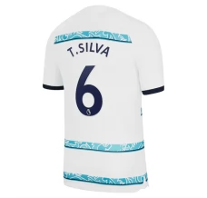 Maillot de Foot Chelsea T. Silva 6 Tenue Extérieur 2022/23