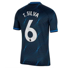 Maillot de Foot Chelsea T.Silva 6 Tenue Extérieur 2023/24