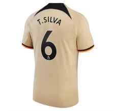 Maillot de Foot Chelsea T. Silva 6 Tenue Third 2022/23