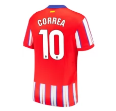 Maillot de Foot Club Atlético de Madrid Correa 10 Tenue Domicile 2024/25