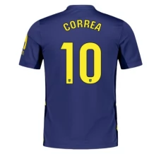Maillot de Foot Club Atlético de Madrid Correa 10 Tenue Extérieur 2025/26