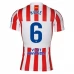 Maillot de Foot Club Atlético de Madrid Koke 6 Tenue Domicile 2025/26