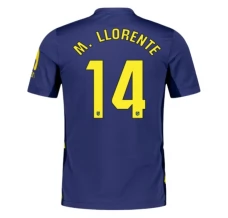 Maillot de Foot Club Atlético de Madrid M.Llorente 14 Tenue Extérieur 2025/26