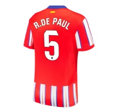 Maillot de Foot Club Atlético de Madrid R.De Paul 5 Tenue Domicile 2024/25