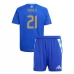 Maillot de Foot Copa América 2024 Argentine Dybala 21 Enfant Tenue Extérieur Maillot de Foot Copa América 2024 Argentine Dybala 21 Enfant Tenue Extérieur