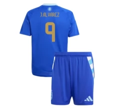 Maillot de Foot Copa América 2024 Argentine J.Alvarez 9 Enfant Tenue Extérieur Maillot de Foot Copa América 2024 Argentine J.Alvarez 9 Enfant Tenue Extérieur