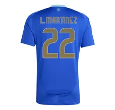 Maillot de Foot Copa América 2024 Argentine L.Martinez 22 Tenue Extérieur