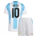 Maillot de Foot Copa América 2024 Argentine Messi 10 Enfant Tenue Domicile