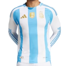 Maillot de Foot Copa América 2024 Argentine Tenue Domicile Manche Longue