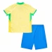 Maillot de Foot Copa América 2024 Brésil Enfant Tenue Domicile