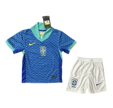 Maillot de Foot Copa América 2024 Brésil Enfant Tenue Extérieur