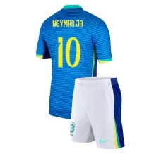 Maillot de Foot Copa América 2024 Brésil Neymar Jr 10 Enfant Tenue Extérieur