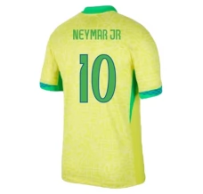 Maillot de Foot Copa América 2024 Brésil Neymar Jr 10 Tenue Domicile