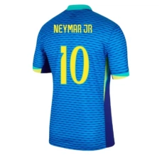 Maillot de Foot Copa América 2024 Brésil Neymar Jr 10 Tenue Extérieur