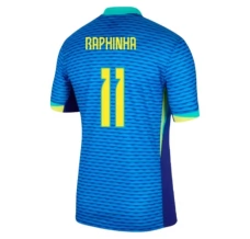 Maillot de Foot Copa América 2024 Brésil Raphinha 11 Tenue Extérieur