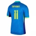 Maillot de Foot Copa América 2024 Brésil Raphinha 11 Tenue Extérieur
