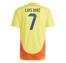 Maillot de Foot Copa América 2024 Colombie Luis Díaz 7 Tenue Domicile