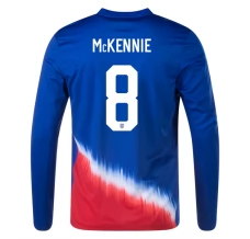 Maillot de Foot Copa América 2024 Etats-Unis McKennie 8 Tenue Extérieur Manche Longue Maillot de Foot Copa América 2024 Etats-Unis McKennie 8 Tenue Extérieur Manche Longue