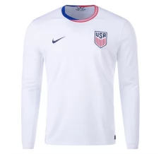 Maillot de Foot Copa América 2024 Etats-Unis Tenue Domicile Manche Longue
