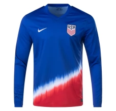 Maillot de Foot Copa América 2024 Etats-Unis Tenue Extérieur Manche Longue