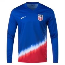 Maillot de Foot Copa América 2024 Etats-Unis Tenue Extérieur Manche Longue Maillot de Foot Copa América 2024 Etats-Unis Tenue Extérieur Manche Longue
