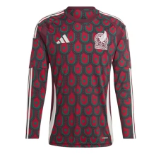 Maillot de Foot Copa América 2024 Mexique Tenue Domicile Manche Longue