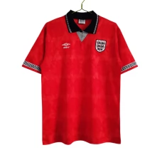 Maillot de Foot Coupe du monde 1990 Angleterre Tenue Extérieur