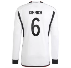 Maillot de Foot Coupe du monde 2022 Allemagne Kimmich 6 Tenue Domicile Manche Longue