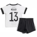 Maillot de Foot Coupe du monde 2022 Allemagne Müller 13 Enfant Tenue Domicile