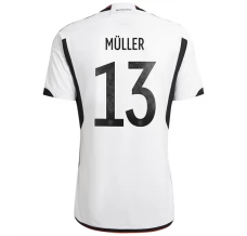 Maillot de Foot Coupe du monde 2022 Allemagne Müller 13 Tenue Domicile