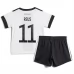 Maillot de Foot Coupe du monde 2022 Allemagne Reus 11 Enfant Tenue Domicile Maillot de Foot Coupe du monde 2022 Allemagne Reus 11 Enfant Tenue Domicile