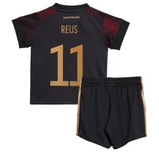 Maillot de Foot Coupe du monde 2022 Allemagne Reus 11 Enfant Tenue Extérieur