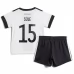 Maillot de Foot Coupe du monde 2022 Allemagne Sule 15 Enfant Tenue Domicile