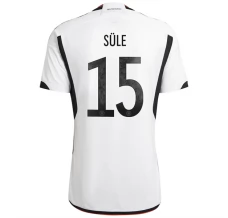 Maillot de Foot Coupe du monde 2022 Allemagne Sule 15 Tenue Domicile