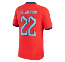 Maillot de Foot Coupe du monde 2022 Angleterre Bellingham 22 Tenue Extérieur
